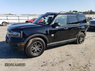 2023 Ford Bronco Sport Big Bend z VIN 3FMCR9B63PRD38328, wystawiony jako Copart lot #49025985 z przebiegiem 31 188 mil mil oraz Szkoda całkowita • Salvage title. Historia ofert i sprzedaży dostępna na DreamBid. Obrazek 1.