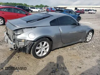 2004 Nissan 350Z Touring with VIN JN1AZ34D24M103656, listed as a Copart auction lot 55100955 with 130,561 mi miles and Salvage title. Bid and sale history available at DreamBid. Image 3.