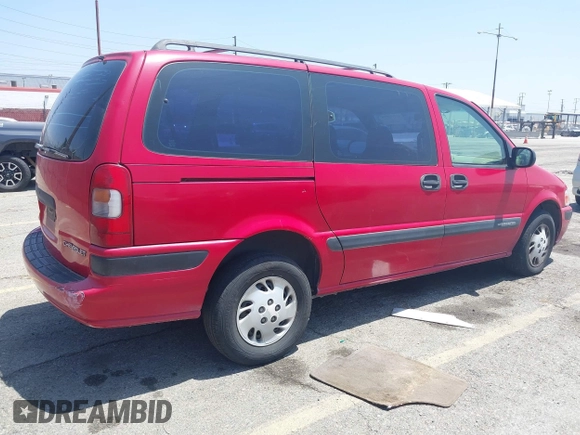 1998 Chevrolet Venture with VIN 1GNDX03E4WD305160, listed as a IAAI auction lot 42555990 with 182,247 mi miles and . Bid and sale history available at DreamBid. Image 4.