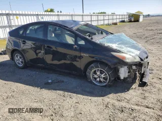 2011 Toyota Prius I with VIN JTDKN3DU8B5312064, listed as a Copart auction lot 51802775 with 156,978 mi miles and Salvage Title. Bid and sale history available at carsss.com. Image 4.