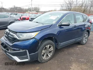 2020 Honda CR-V LX with VIN 2HKRW2H26LH639675, listed as a IAAI auction lot 41936934 with 27,454 mi miles and . Bid and sale history available at carsss.com. Image 18.