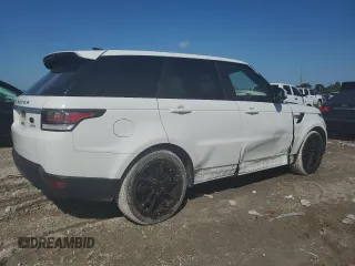 2017 Land Rover Range Rover Sport SE with VIN SALWG2FK7HA125800, listed as a Copart auction lot 76115044 with 55,533 mi miles and Salvage Title. Bid and sale history available at carsss.com. Image 3.