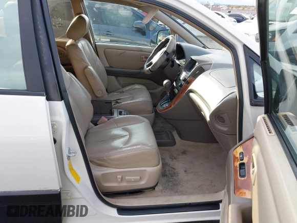 2000 Lexus RX 300 with VIN JT6GF10U2Y0068566, listed as a IAAI auction lot 41636344 with 279,388 mi miles. Bid and sale history available at carsss.com. Image 5.