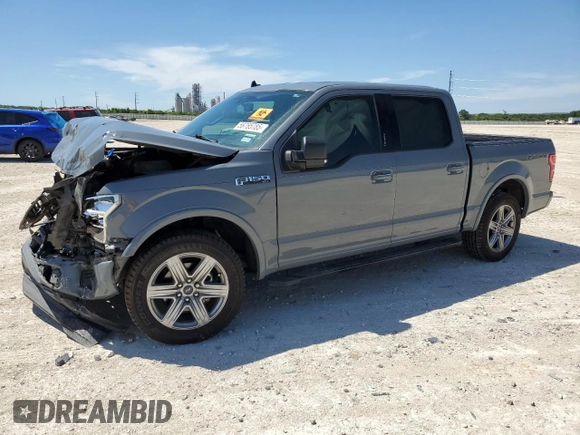 2019 Ford F-150 XL with VIN 1FTEW1CP6KKD12348, listed as a Copart auction lot 56765785 with 69,922 mi miles and Salvage title. Bid and sale history available at DreamBid. Image 1.