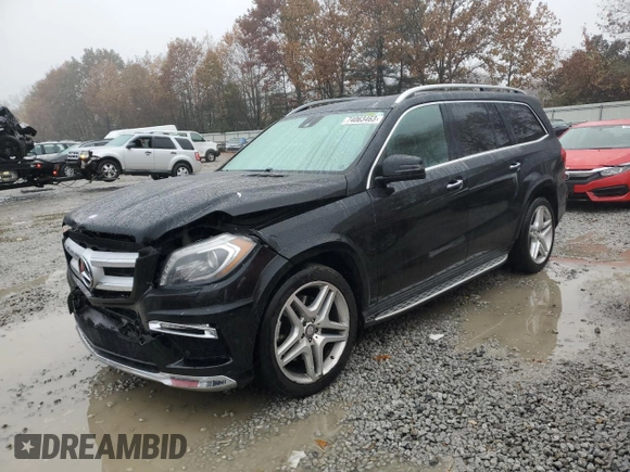 2015 Mercedes-Benz GL-Class GL 550 with VIN 4JGDF7DE5FA478329, listed as a Copart auction lot 74063463 with 111,676 mi miles. Bid and sale history available at carsss.com. Image 1.