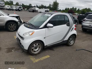 2012 Smart fortwo Pure z VIN WMEEJ3BA1CK573090, wystawiony jako Copart lot #59881025 z przebiegiem 128 086 mil mil oraz Czysty tytuł • Clean title. Historia ofert i sprzedaży dostępna na DreamBid. Obrazek 1.