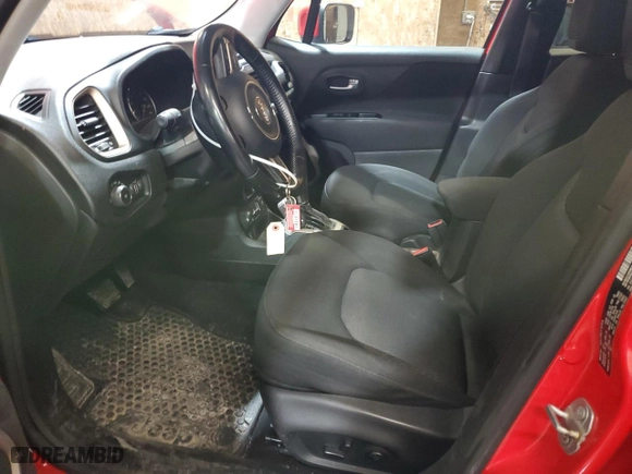 2017 Jeep Renegade Altitude with VIN ZACCJBBB3HPF91449, listed as a Copart auction lot 47185045 with 115,169 mi miles and Salvage Title. Bid and sale history available at carsss.com. Image 7.