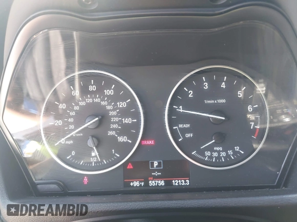 2017 BMW X1 sDrive28i with VIN WBXHU7C31H5H33281, listed as a IAAI auction lot 41814792 with 55,756 mi miles. Bid and sale history available at carsss.com. Image 7.