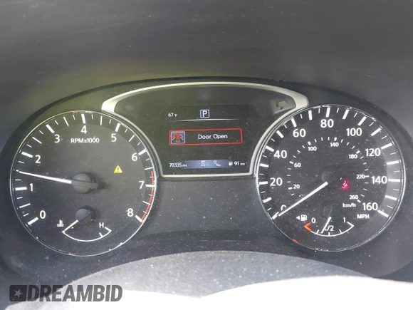 2019 Nissan Pathfinder SV with VIN 5N1DR2MN6KC644964, listed as a IAAI auction lot 41899730 with 70,335 mi miles and . Bid and sale history available at DreamBid. Image 7.