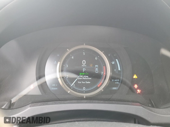 2017 Lexus IS 300 with VIN JTHCM1D26H5017255, listed as a Copart auction lot 50685365 with 91,405 mi miles and Salvage title. Bid and sale history available at DreamBid. Image 9.