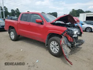 2022 Nissan Frontier SV with VIN 1N6ED1EK0NN652487, listed as a Copart auction lot 68125014 with 57,919 mi miles and Salvage Title. Bid and sale history available at carsss.com. Image 4.