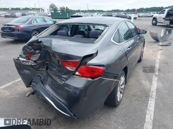 2015 Chrysler 200 Limited with VIN 1C3CCCAB3FN577417, listed as a IAAI auction lot 42508784 with 100,780 mi miles and . Bid and sale history available at DreamBid. Image 4.