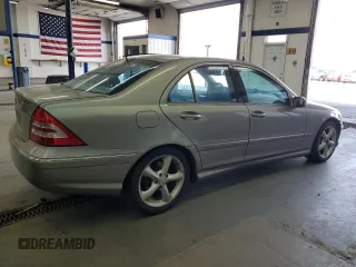 2006 Mercedes-Benz C 230 Sport with VIN WDBRF52HX6F824940, listed as a Copart auction lot 54269665 with 162,495 mi miles and Salvage Title. Bid and sale history available at carsss.com. Image 3.
