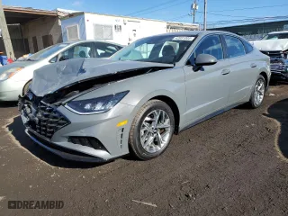 2023 Hyundai Sonata SEL with VIN KMHL64JA1PA281476, listed as a Copart auction lot 42081005 with 8,918 mi miles and Salvage Title. Bid and sale history available at carsss.com. Image 1.