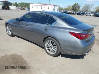 2021 Infiniti Q50 Luxe z VIN JN1EV7BR7MM750265, wystawiony jako IAAI lot #41943953 z przebiegiem 53 750 mil mil oraz . Historia ofert i sprzedaży dostępna na DreamBid. Obrazek 3.