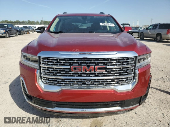 2021 GMC Acadia Denali with VIN 1GKKNPLS0MZ224388, listed as a Copart auction lot 46606365 with 47,240 mi miles and Salvage Title. Bid and sale history available at carsss.com. Image 5.