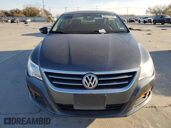 2012 Volkswagen CC Lux Limited with VIN WVWHN7AN5CE537803, listed as a Copart auction lot 82511734 with 124,416 mi miles and Salvage Title. Bid and sale history available at carsss.com. Image 5.