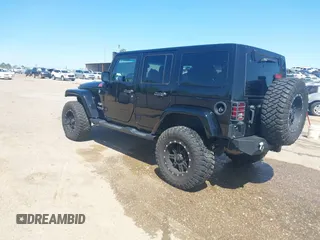 2017 Jeep Wrangler Unlimited Sahara with VIN 1C4BJWEG4HL637482, listed as a IAAI auction lot 41951349 with 76,030 mi miles. Bid and sale history available at carsss.com. Image 3.