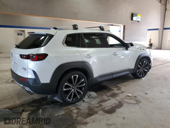 2023 Mazda CX-50 Premium Plus with VIN 7MMVABEY6PN132884, listed as a Copart auction lot 87292924 with 39,737 mi miles and Salvage Title. Bid and sale history available at DreamBid. Image 3.
