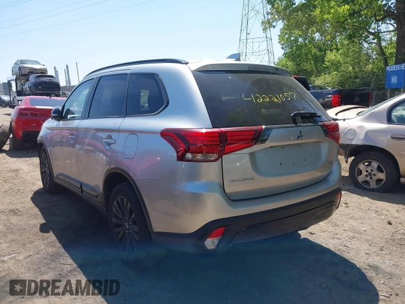 2020 Mitsubishi Outlander SE with VIN JA4AD3A36LZ046820, listed as a IAAI auction lot 42221057 with 79,758 mi miles and . Bid and sale history available at DreamBid. Image 3.