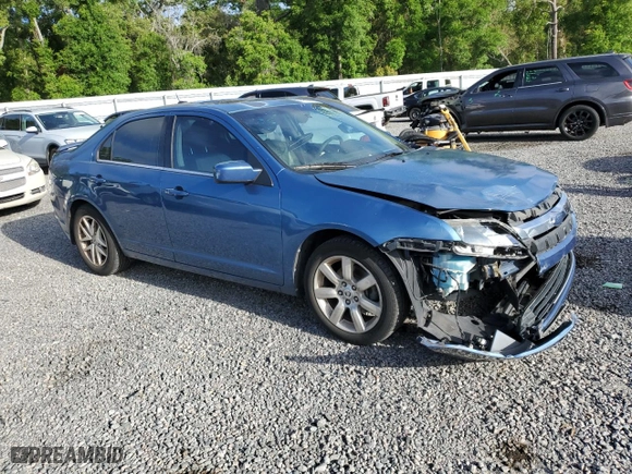 2010 Ford Fusion SE with VIN 3FAHP0HA3AR226519, listed as a Copart auction lot 51580875 with 0 mi miles and Non Repairable. Bid and sale history available at carsss.com. Image 4.