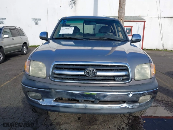 2002 Toyota Tundra SR5 with VIN 5TBBT44162S310544, listed as a IAAI auction lot 41316865 with 198,382 mi miles. Bid and sale history available at carsss.com. Image 6.