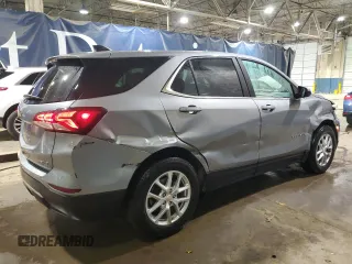 2023 Chevrolet Equinox LT with VIN 3GNAXUEG6PL271503, listed as a Copart auction lot 46816155 with 51,047 mi miles and Non Repairable. Bid and sale history available at DreamBid. Image 3.