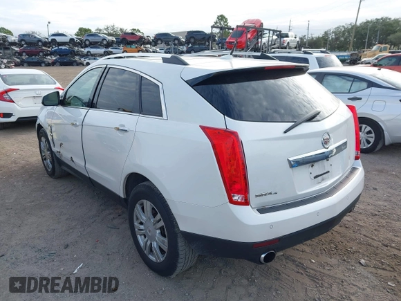 2010 Cadillac SRX Luxury Collection with VIN 3GYFNDEY6AS562281, listed as a IAAI auction lot 41362656 with 123,661 mi miles. Bid and sale history available at carsss.com. Image 3.