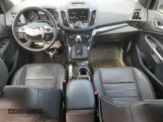 2014 Ford Escape Titanium with VIN 1FMCU9JXXEUD12887, listed as a Copart auction lot 53915035 with 95,679 mi miles and Salvage Title. Bid and sale history available at carsss.com. Image 8.