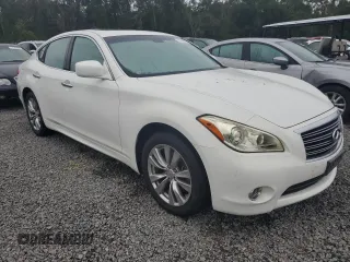2012 Infiniti M with VIN JN1BY1AR1CM391597, listed as a Copart auction lot 74330074 with Not Provided miles and Salvage Title. Bid and sale history available at DreamBid. Image 4.