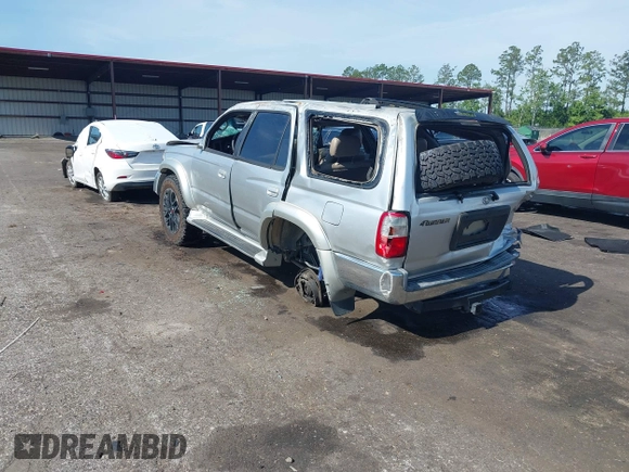 2000 Toyota 4Runner SR5 с VIN JT3HN86R2Y0320297, выставлен на аукционе IAAI как лот 42379460 с пробегом 243 377 миль миль и . История ставок и продаж доступна на DreamBid. Изображение 3.