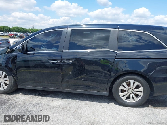 2016 Honda Odyssey SE with VIN 5FNRL5H36GB078398, listed as a IAAI auction lot 41995777 with 169,910 mi miles. Bid and sale history available at carsss.com. Image 14.