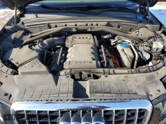 2012 Audi Q5 3.2L Premium Plus with VIN WA1DKAFP0CA093309, listed as a Copart auction lot 86983384 with 134,738 mi miles and Salvage Title. Bid and sale history available at carsss.com. Image 13.