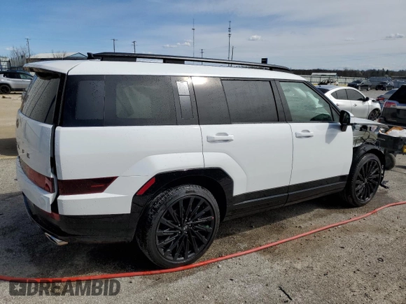 2025 Hyundai Santa Fe Calligraphy z VIN 5NMP54GL8SH116265, wystawiony jako Copart lot #49860135 z przebiegiem 1 089 mil mil oraz Szkoda całkowita • Salvage title. Historia ofert i sprzedaży dostępna na DreamBid. Obrazek 3.