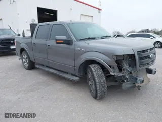 2013 Ford F-150 XL with VIN 1FTFW1CF3DFB20375, listed as a IAAI auction lot 41618480 with 130,192 mi miles. Bid and sale history available at carsss.com. Image 1.