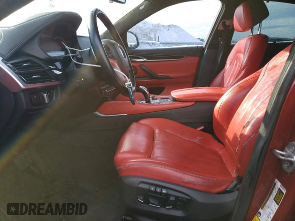 2016 BMW X6 xDrive35i with VIN 5UXKU2C54G0N82015, listed as a Copart auction lot 44609933 with 124,746 mi miles. Bid and sale history available at carsss.com. Image 7.