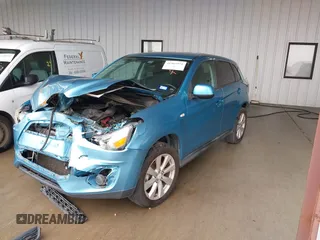 2014 Mitsubishi Outlander Sport ES with VIN 4A4AP3AU5EE028818, listed as a IAAI auction lot 41465951 with 119,577 mi miles. Bid and sale history available at carsss.com. Image 6.