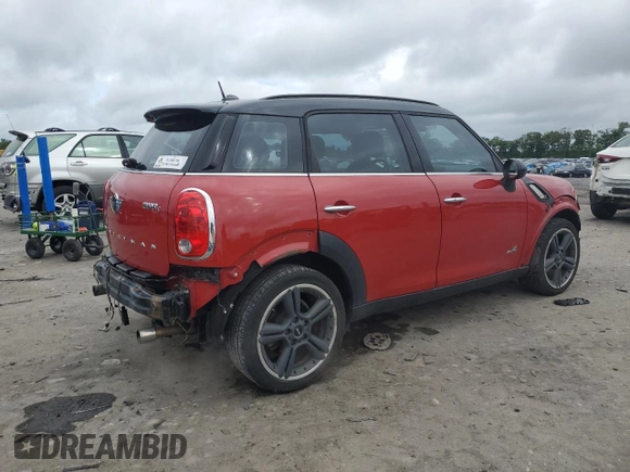 2014 MINI Countryman S с VIN WMWZC5C53EWP37312, выставлен на аукционе Copart как лот 57952885 с пробегом 115 708 миль миль и Списание • Salvage title. История ставок и продаж доступна на DreamBid. Изображение 3.
