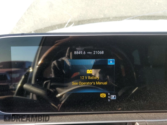 2021 Mercedes-Benz GLS 450 with VIN 4JGFF5KE4MA527565, listed as a Copart auction lot 43009363 with 21,068 mi miles and . Bid and sale history available at DreamBid. Image 9.