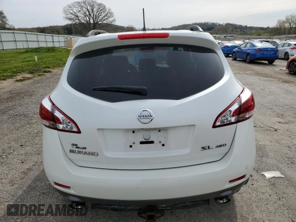 2014 Nissan Murano S with VIN JN8AZ1MW6EW504060, listed as a Copart auction lot 54063455 with 160,296 mi miles and Non Repairable. Bid and sale history available at DreamBid. Image 6.