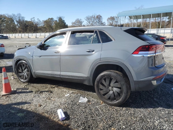 2024 Volkswagen Atlas Cross Sport 2.0T SE w/Technology with VIN 1V2WE2CA3RC211960, listed as a Copart auction lot 83408884 with 12,158 mi miles and Salvage Title. Bid and sale history available at carsss.com. Image 2.