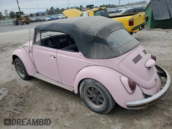 1968 Volkswagen Beetle with VIN 158471748, listed as a Copart auction lot 74748374 with Not Provided miles and Salvage Title. Bid and sale history available at DreamBid. Image 2.