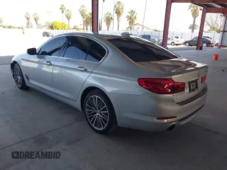 2018 BMW 5 Series 530i with VIN WBAJA5C50JWA37179, listed as a IAAI auction lot 42003204 with 74,333 mi miles and . Bid and sale history available at carsss.com. Image 3.