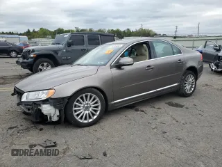 2012 Volvo S80 3.2L with VIN YV1940AS9C1156655, listed as a Copart auction lot 74306664 with 0 mi miles and Salvage Title. Bid and sale history available at carsss.com. Image 1.