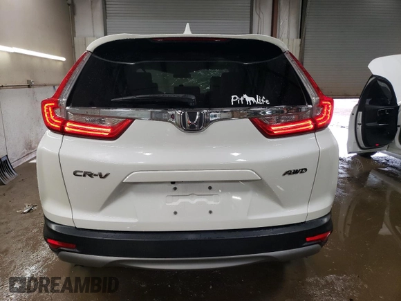 2018 Honda CR-V EX with VIN 5J6RW2H51JL002383, listed as a Copart auction lot 49270845 with 43,996 mi miles and Salvage Title. Bid and sale history available at DreamBid. Image 6.