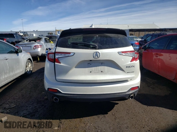 2019 Acura RDX with VIN 5J8TC2H39KL044421, listed as a Copart auction lot 44212513 with 34,933 mi miles. Bid and sale history available at carsss.com. Image 6.