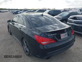 2015 Mercedes-Benz CLA 250 with VIN WDDSJ4EB5FN177720, listed as a IAAI auction lot 41797038 with 128,722 mi miles and . Bid and sale history available at DreamBid. Image 3.