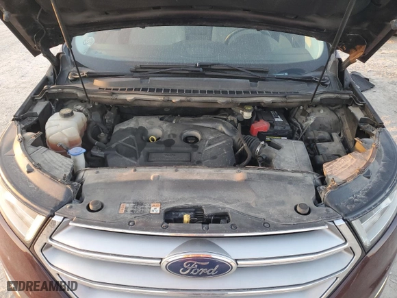 2017 Ford Edge Titanium with VIN 2FMPK4K99HBC25647, listed as a Copart auction lot 47811565 with 131,618 mi miles and Salvage Title. Bid and sale history available at carsss.com. Image 14.