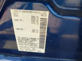 2019 Nissan Altima S z VIN 1N4BL4BV3KC103257, wystawiony jako IAAI lot #42056680 z przebiegiem 99 467 mil mil oraz . Historia ofert i sprzedaży dostępna na DreamBid. Obrazek 9.