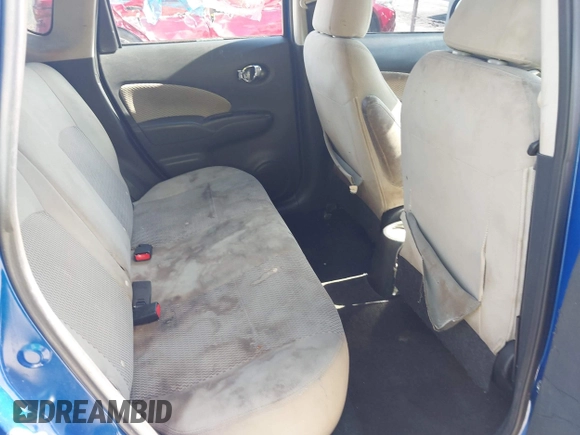 2014 Nissan Note SV with VIN 3N1CE2CP6EL396144, listed as a IAAI auction lot 42257500 with 128,780 mi miles and . Bid and sale history available at DreamBid. Image 8.